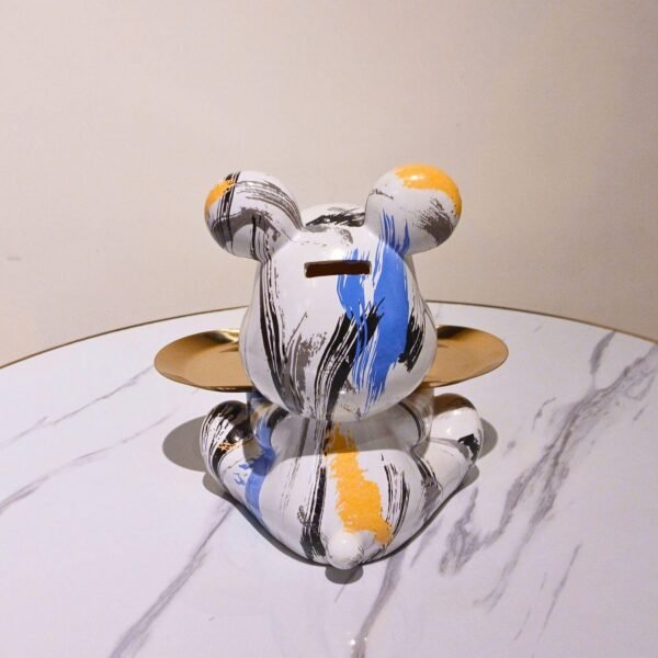 Decorative Mouse Piggy Bank – Storage Holder for Keys, Wallet, Candy & Small Items