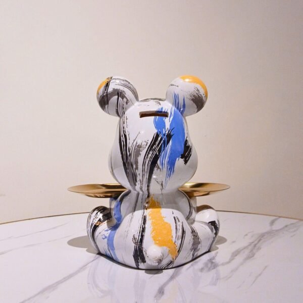 Decorative Mouse Piggy Bank – Storage Holder for Keys, Wallet, Candy & Small Items