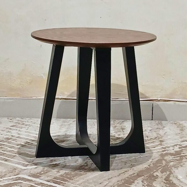 Wooden Side Table – Accent Stool for Living Room, Bedroom & Kitchen (Table 1)