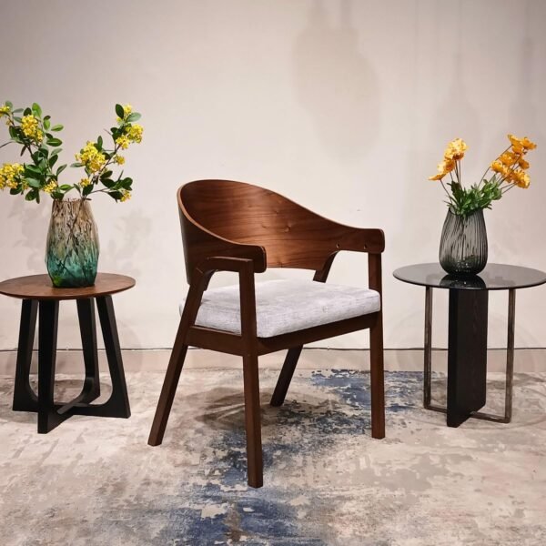 Wooden Dining & Study Chair Set for Home, Office & Living Room
