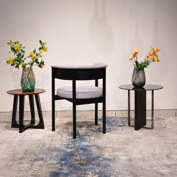Wooden & Fabric Dining Chairs – Stylish Seating for Dining Room, Study Room & Home Office